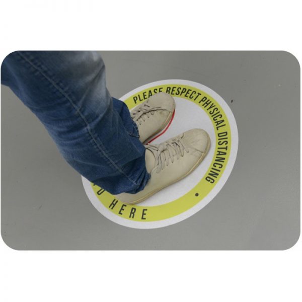Floor Stickers - White/Yellow - Image 2